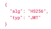 Estructura Header JWT